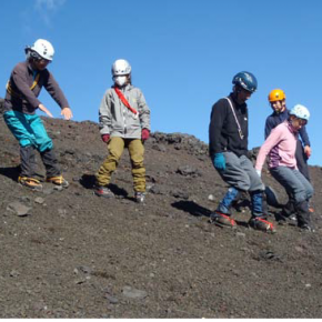 富士山 須走口六合目付近 2011/11/23 富士山 須走口六合目付近 2011/11/23