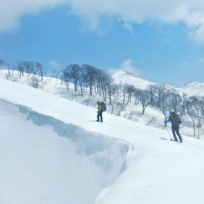 浅草岳 左岸尾根 2014/4/12-13 浅草岳 左岸尾根 2014/4/12-13