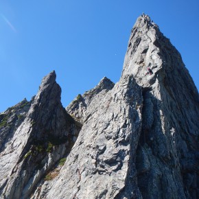 剱岳チンネ左稜線 2015/9/19-22 剱岳チンネ左稜線 2015/9/19-22