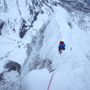 鬼ヶ面山 マンモス尾根 2016/3/11-13 鬼ヶ面山 マンモス尾根 2016/3/11-13