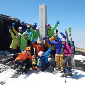 富士山 小御岳流し 2016/5/21 富士山 小御岳流し 2016/5/21
