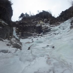 滑川奥三ノ沢左俣 2017/1/7-9 滑川奥三ノ沢左俣 2017/1/7-9