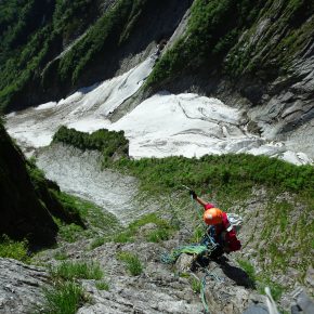 谷川岳一ノ倉沢衝立岩中央稜&烏帽子沢奥壁中央カンテ 2017/6/10-11 谷川岳一ノ倉沢衝立岩中央稜&烏帽子沢奥壁中央カンテ 2017/6/10-11
