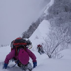 金城山 高棚コース~長崎尾根 2018/1/6-8 金城山 高棚コース~長崎尾根 2018/1/6-8