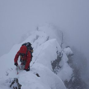 戸隠 西窟尾根 2019/1/19-20 戸隠 西窟尾根 2019/1/19-20