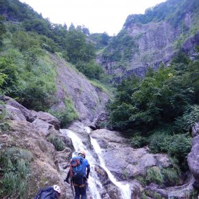 白山 境川ボージョ谷遡行 ト谷右俣下降 2019/8/24-25 白山 境川ボージョ谷遡行 ト谷右俣下降 2019/8/24-25