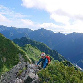 前穂高北尾根 2019/7/26-28 前穂高北尾根 2019/7/26-28