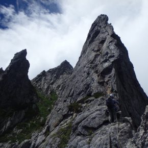 【剱岳岩合宿】八ツ峰Ⅵ峰、チンネなど 2019/8/10-15 【剱岳岩合宿】八ツ峰Ⅵ峰、チンネなど 2019/8/10-15