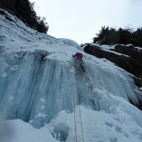 北ア 有明山 妙見沢、濁河温泉 はもずしエリア アイスクライミング 2020/2/1-2 北ア 有明山 妙見沢、濁河温泉 はもずしエリア アイスクライミング 2020/2/1-2