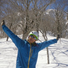 鹿島槍ヶ岳天狗尾根(中退) 2014/3/22 鹿島槍ヶ岳天狗尾根(中退) 2014/3/22