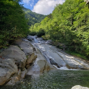 尾白川 黄蓮谷右俣 8/29-30 尾白川 黄蓮谷右俣 8/29-30